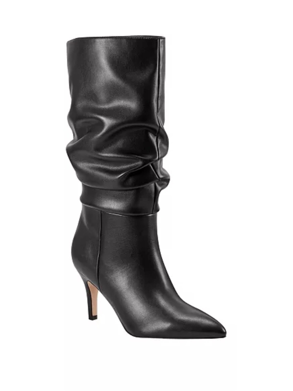 Marc Fisher Women's Mandee2 Slouch Mid-Calf Pointy Toe Dress Boots Size 10